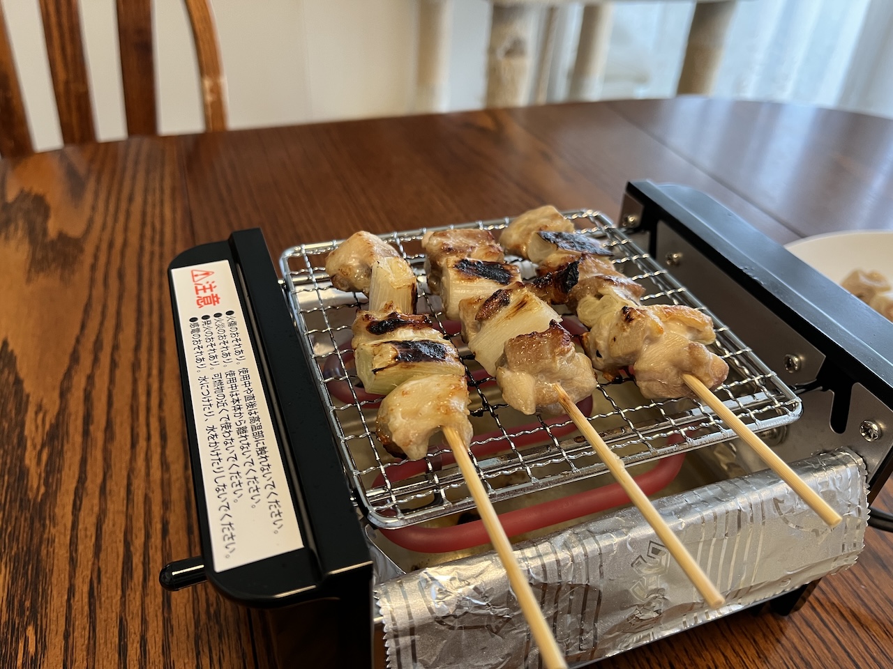 ひとり焼き鳥/焼き肉用電気グリル「アミ焼大将」を買ってみました