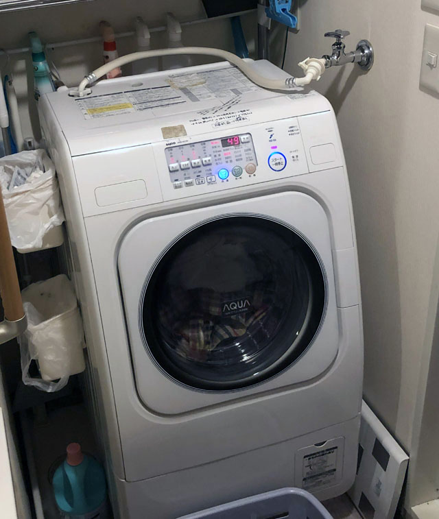 AQUAドラム式洗濯機レビュー