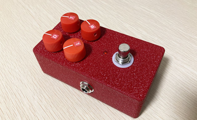 My bloody red Self-made BB Preamp 