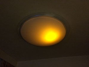LEDシーリングライト常夜灯