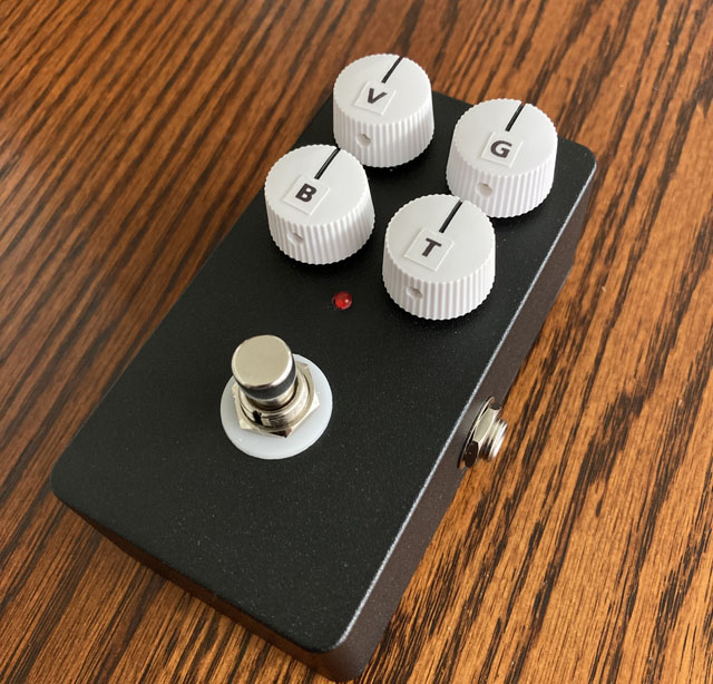 Self-made overdrive pedal VEMURAM Jan Ray clone