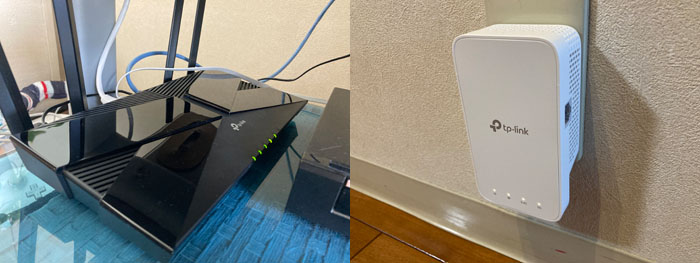 TP-Link WiFi ルーター Archer AX20 中継器 RE300