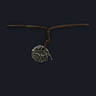 AoN LbY lbNX moose and coin pendant