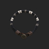 AoN Y uXbg Navy Wrapped Bracelet 