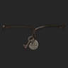AoN Y@lbNX 1892 Coin %%2526 Key Necklace 