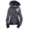 AJC[O AE Striped Zip Hoodie