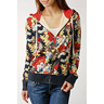 bL[ uh W[Y Senzai Floral Hoodie Sweatshirt