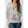 bL[ uh W[Y Geisha Graffiti Hoodie