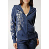 bL[ uh W[Y Peacock Zip Hoodie