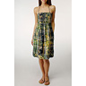 bL[ uh W[Y Bleach Spot Plaid Dress