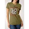 bL[ uh W[Y Om Love T-Shirt