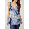 bL[ uh W[Y Navy Tie Dye Cami Top