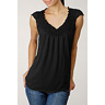 bL[ uh W[Y Smocked Sleeveless Top
